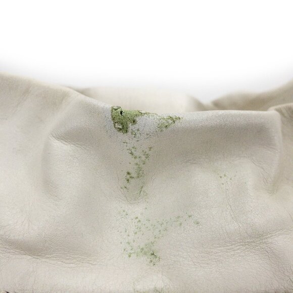 COACH Hampton White Ivory Belted/Pleated Hobo Shoulder Bag - K0693-10205 - Picture 7 of 16